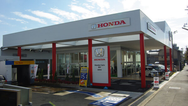 Honda Cars洛中 長岡京店 様　新築工事